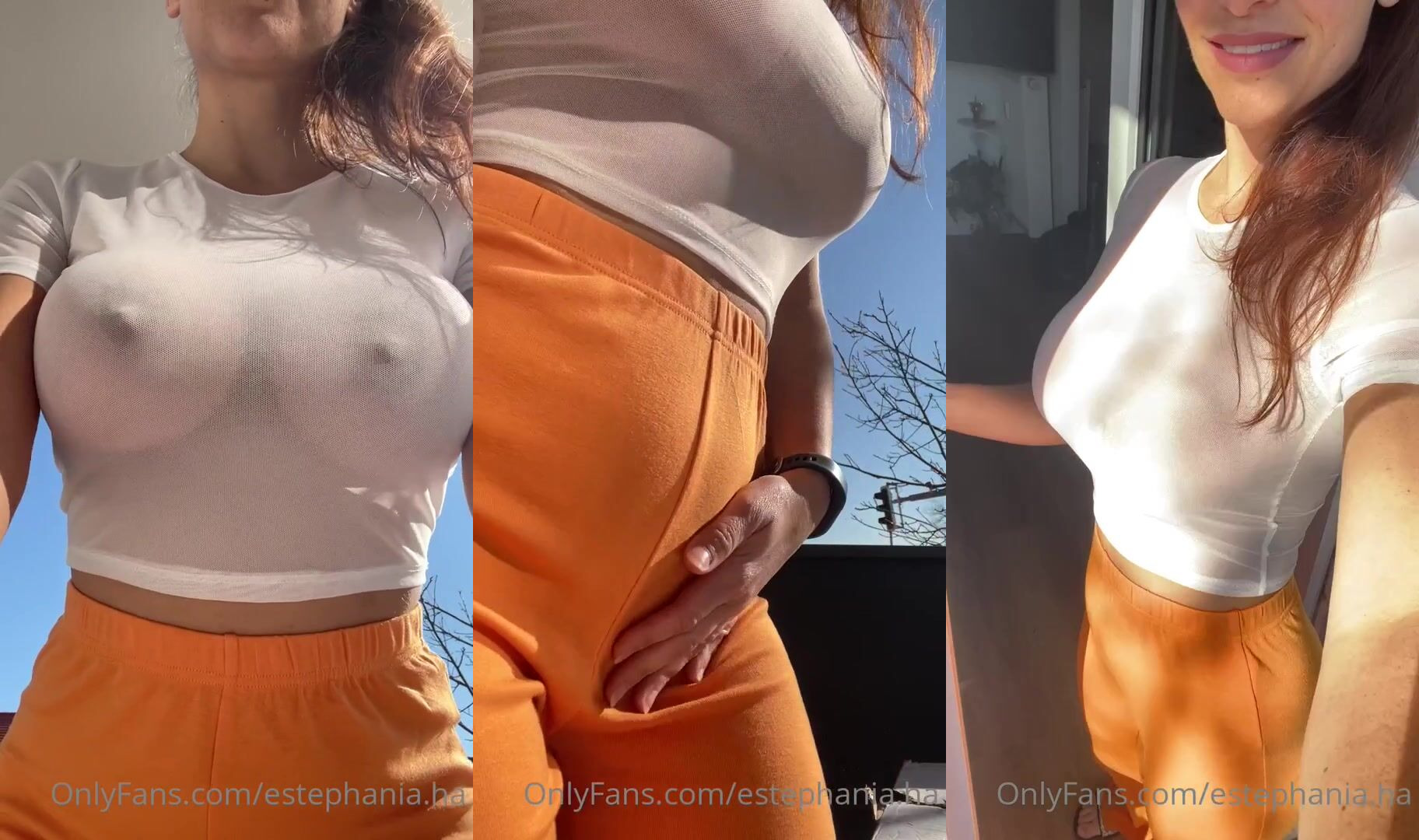 Stephania Leaks Milky White Goodness in Hardcore Fuck Video