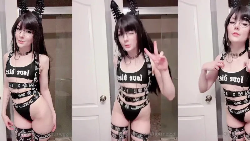 notmeggii Teases Her Slim Body in Leaked OnlyFans Video