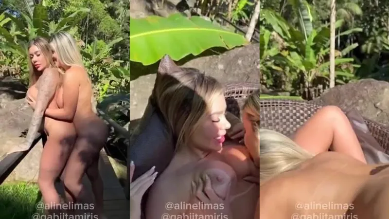 Aline Lima Gabi Tamiris Beach Fuck Video in Jeri