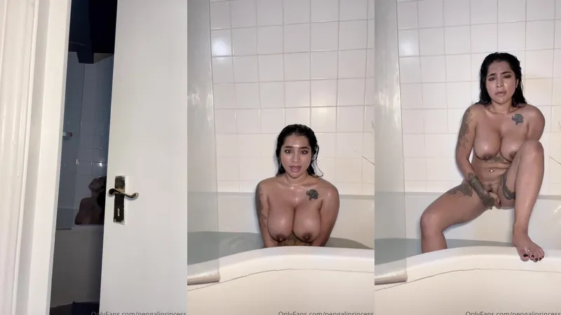Yasmina khan bathtub tease