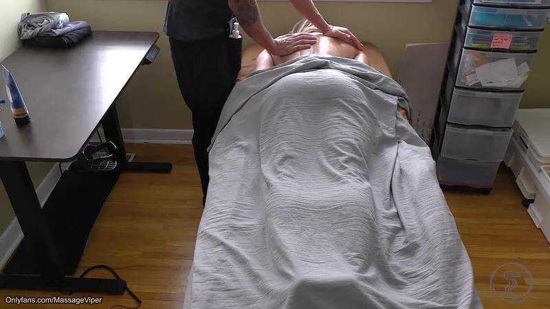 Viper Teases Her Super Tight Body in Part 2 Massage Video
