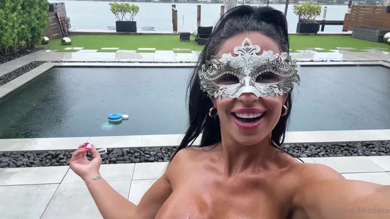 Lexa Teases Her Slim Naked Body in Exposed Leak Video