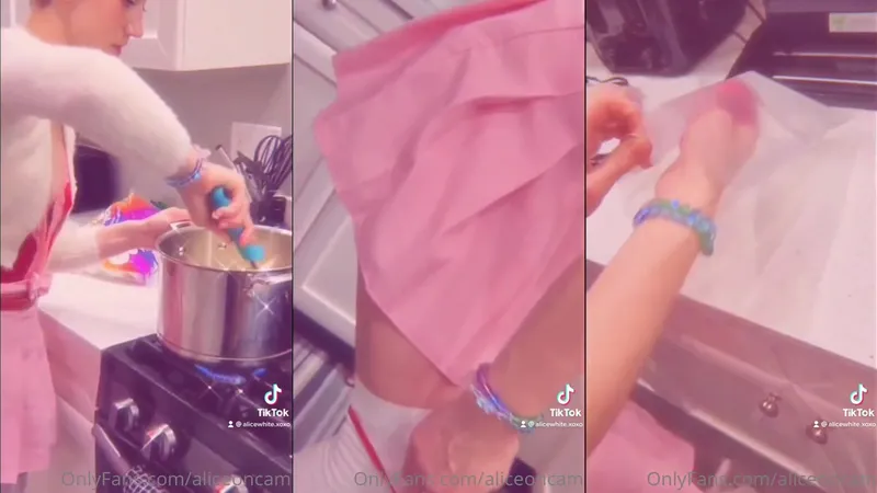 AliceOnCam Teases Her Perfect Tits in Epic Cam Video