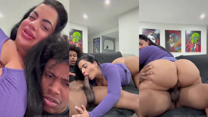 Lissa Aires Teases With Lil D In Must-Watch BBC Fuckfest Video