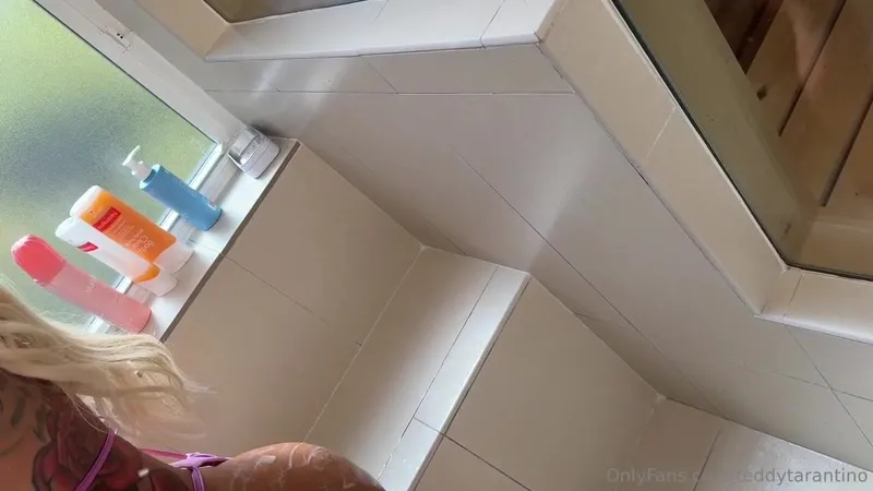 Kali Roses Inked PAWG Teases Hard Cock In Steamy Shower Video