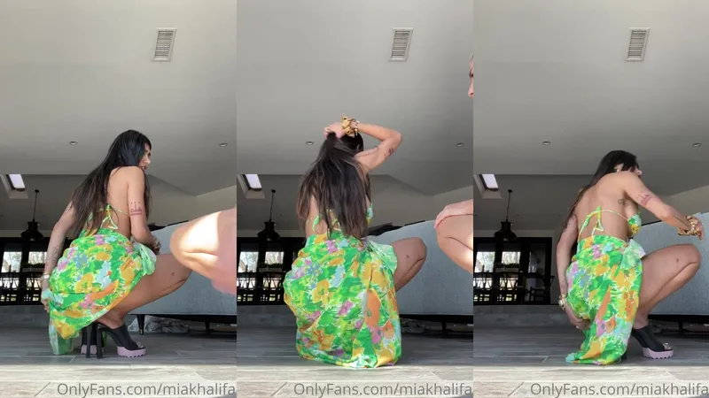 Mia Khalifa Booty Shakin Video With Her BFF
