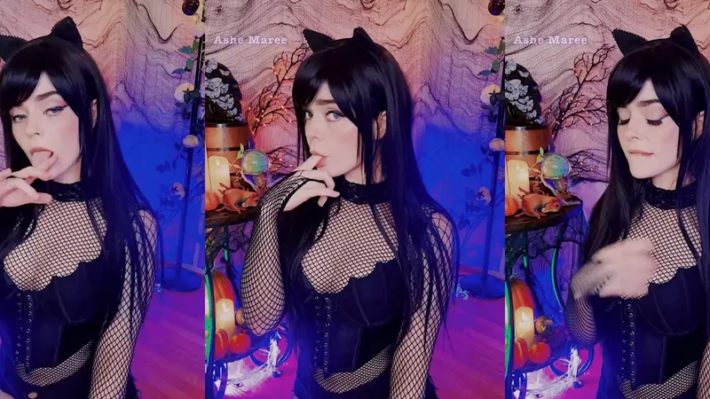 Ashe Maree Teases in Leaked Onlyfans Video