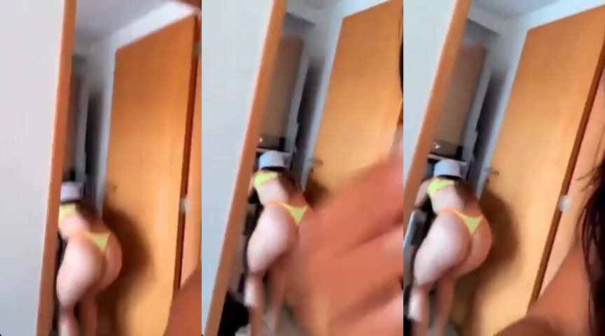 Mel Maia Teases in G-String Bikini Booty Shake Video