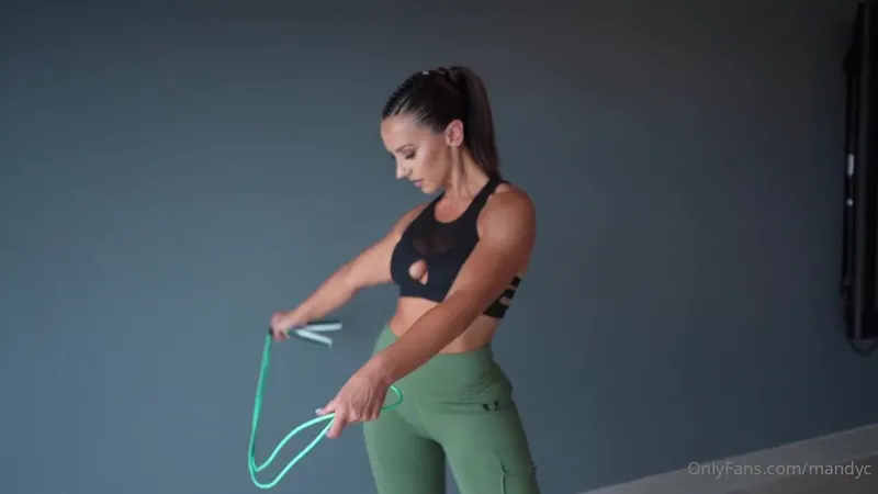 MandyCfit Teases in Naughty Nudes Video