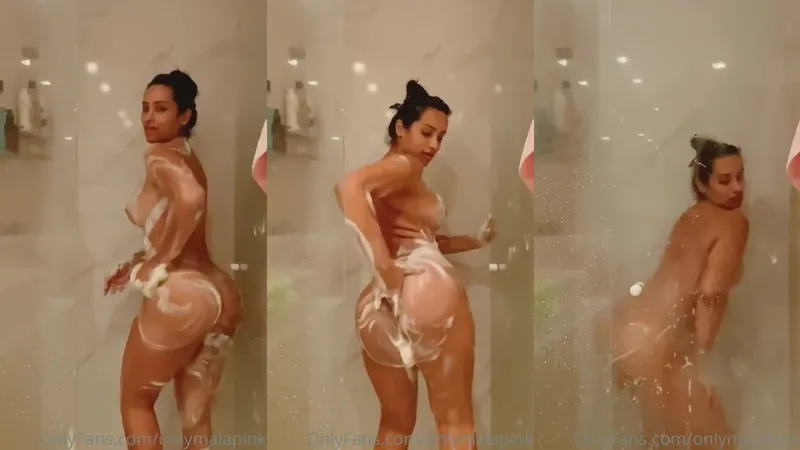 Mala Pink Teases Pussy Washing in Steamy OnlyFans Bathroom Video