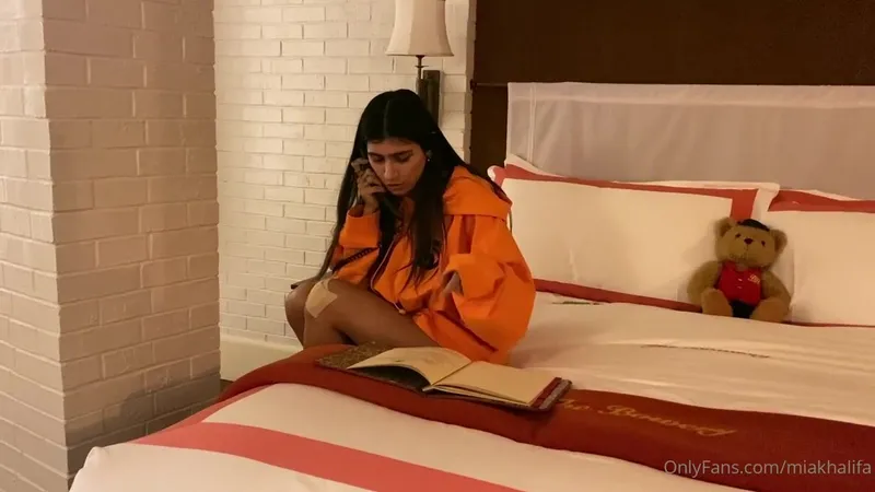Mia Khalifa Stars in Steamy Naked Bathtub Shower Video