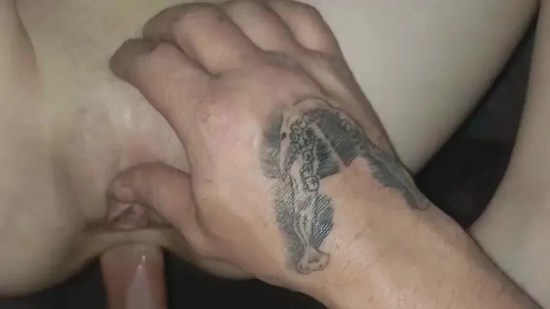 Branquinha Casada Teases Her Asshole In Her First Anal Sex Video