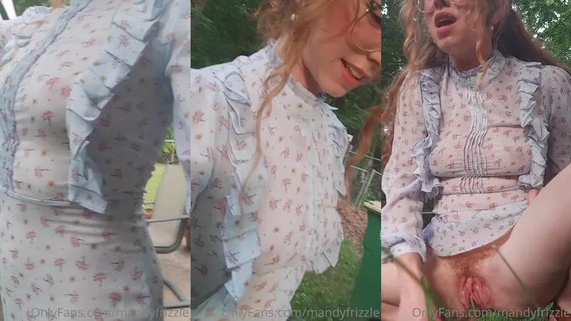 MandyFrizzle teases in must-watch nude porn leak video