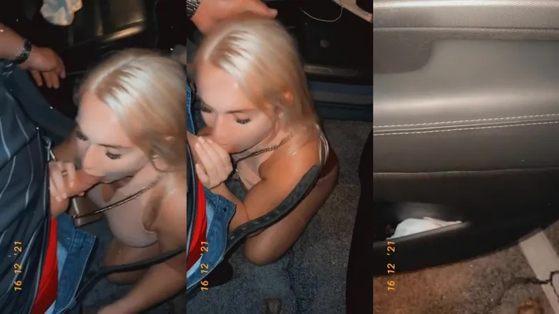 Zoie Burgher Teases Cock Hungry Skills In Leaked Onlyfans Public Blowjob Video