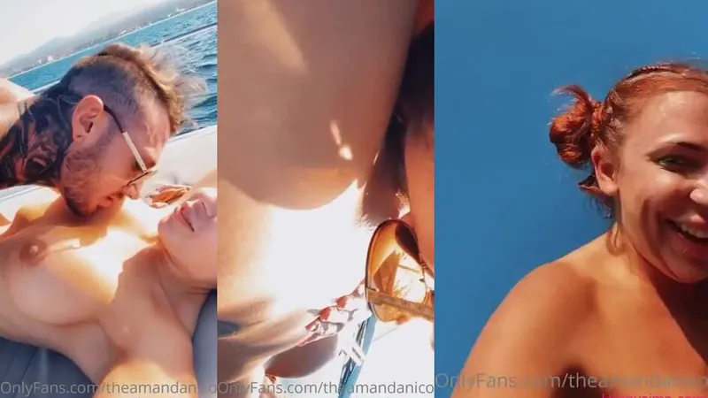 Amanda Nicole Teases on a Boat in Must-Watch Nude Sex Video