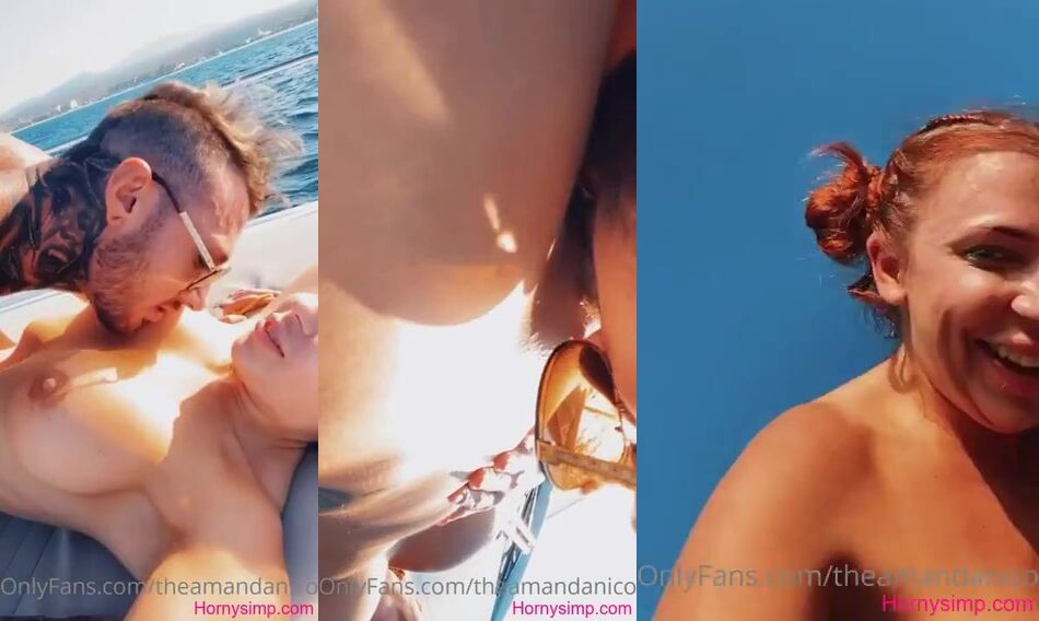 Amanda Nicole Teases on a Boat in Must-Watch Nude Sex Video