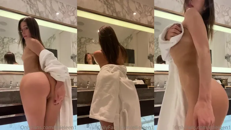 Ellie Leen Tease her Real Tits in Must-Watch Leaked Nude Video