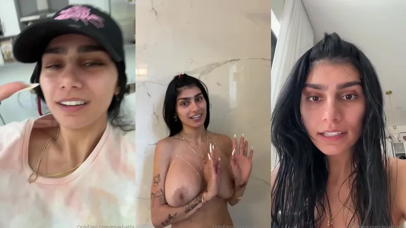Mia Khalifa Teases With Her Massive Tits n Ass In This Soapy Must-Watch Video