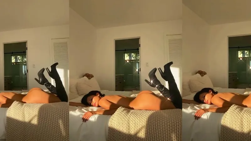 Chanel Uzi Teases in Bedroom Lingerie and Boots in Leaked OnlyFans Video