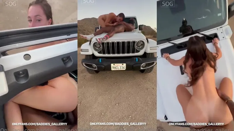 Ashley Aoki Teases in Naked Desert Fuck Video Leaked from OnlyFans