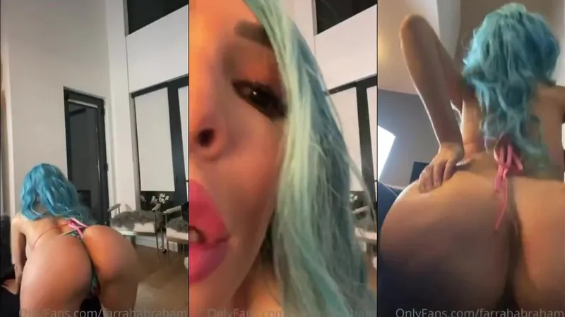 Farrah Abraham Teases Her Big Booty Bouncing On A Monster Dildo In New Video