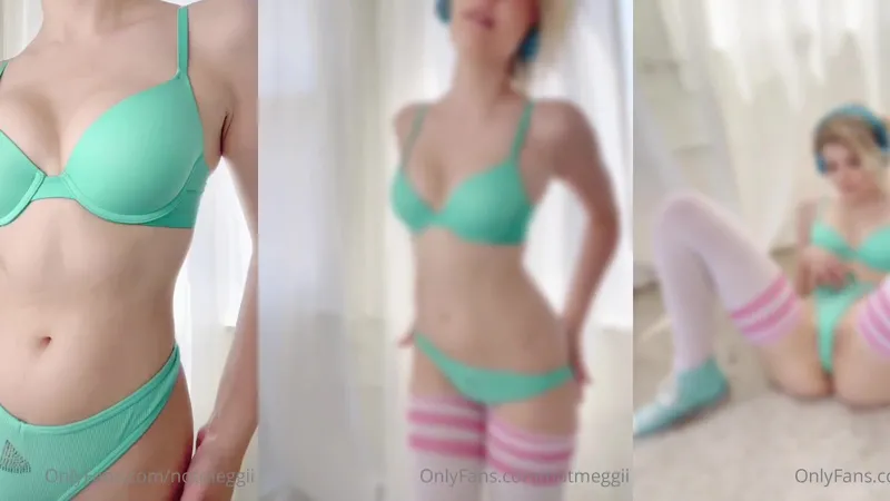 NotMeggii Teases in Cosplay Before Hardcore Fuck in Must-Watch Video