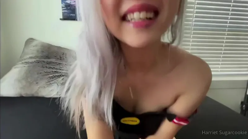 Harriet Sugarcookie Teases Her Busty Perky Tits in Leaked Sex Video