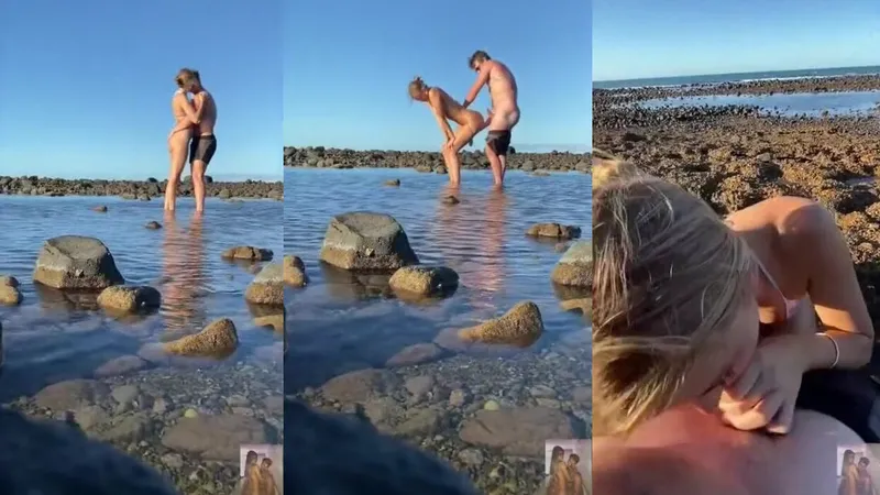 UtahJaz Teases Cock Outdoors in Leaked Doggy Style Blowjob Video