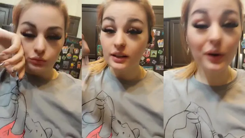 Abigaiil Morris Teases Her Huge Tits in Exposed Pic Video