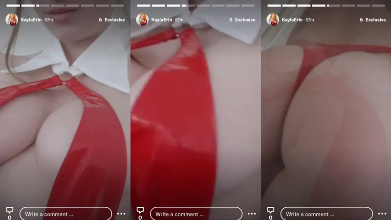 Kayla Erin Teases Her Sexy Nude Body in Leaked OnlyFans Video