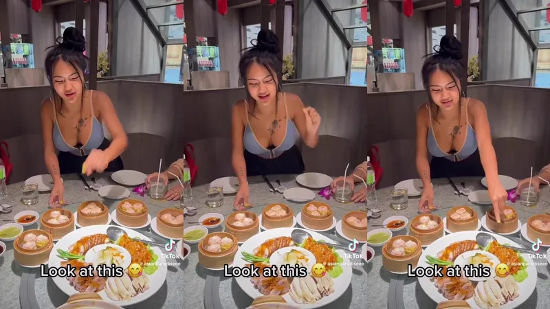 PraewAsian Teases Her Giant Melons Before Hardcore Fuck Video