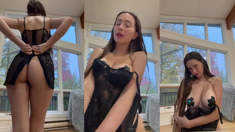 CeCe Rose Leaked Porn Video Teases Her Juicy Brunette Assets in Explicit Extravaganza