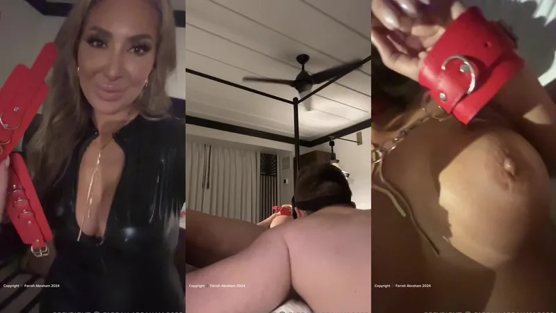 Farrah Abraham Tease BDSM Rough Fuck with Fan in Must-Watch Video