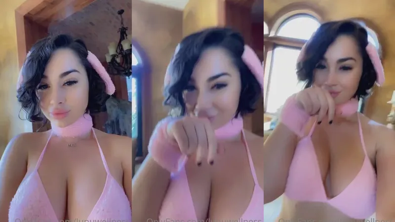 LupuWellness Teases Her American Spirit In Leaked OF Video