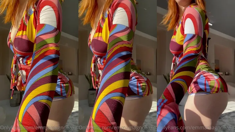 Emma Magnolia Teases Her Goods In Dirty Solo Video