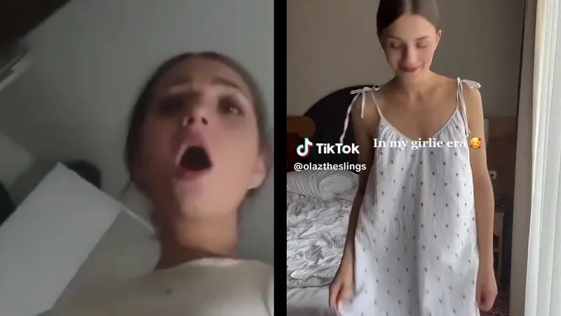 Tiktok star Ola Lamczyk fucking on leaked sextape