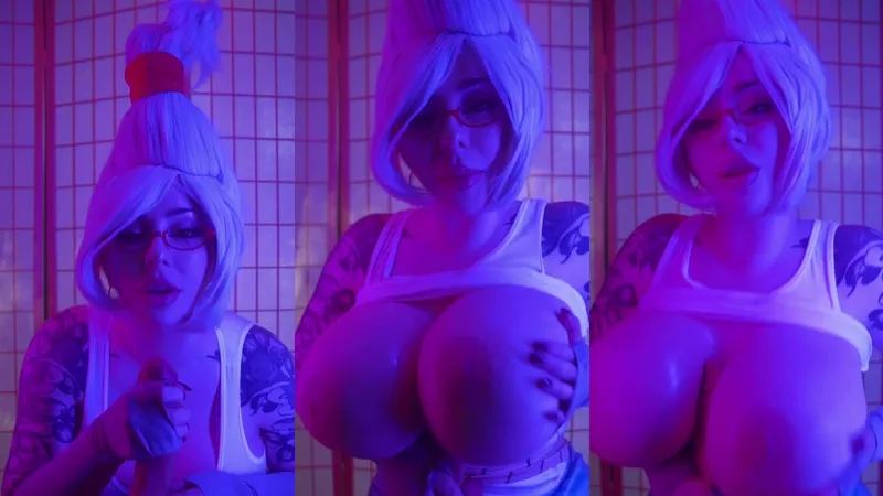 Seiko Granny Titty Fuck Video Tease