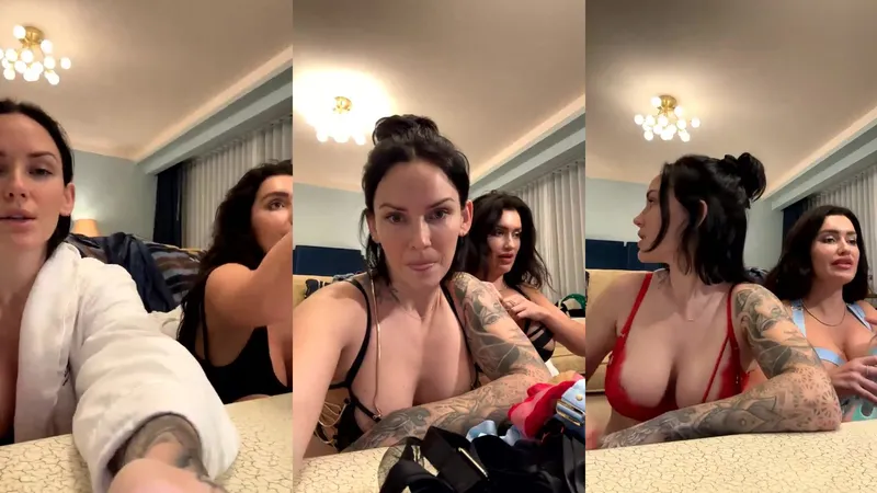Kayla Lauren gets splattered with cum in leaked video