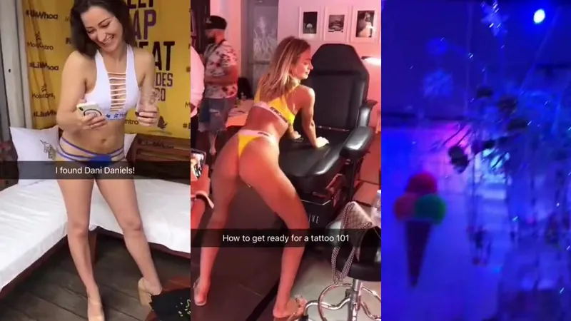 Asa Akira Teases Behind The Scenes In Leaked OnlyFans Video