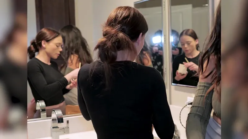 BTS Before Pounding - Behind The Scenes Pre-Action Tease