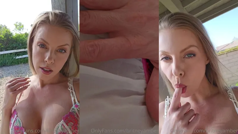 Britney Amber Silicone Tease Fansly Leak Full XXX Video Must-Watch