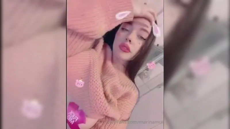 Marina Mui Teases Her Juicy Assets in Nude D.Va Cosplay Fuck Video