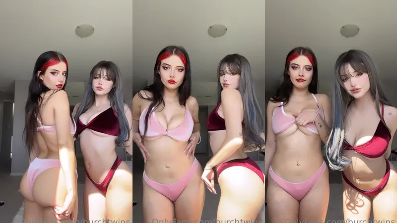 BurchTwins Tease their Naked Bods in Steamy Nude Pics Video