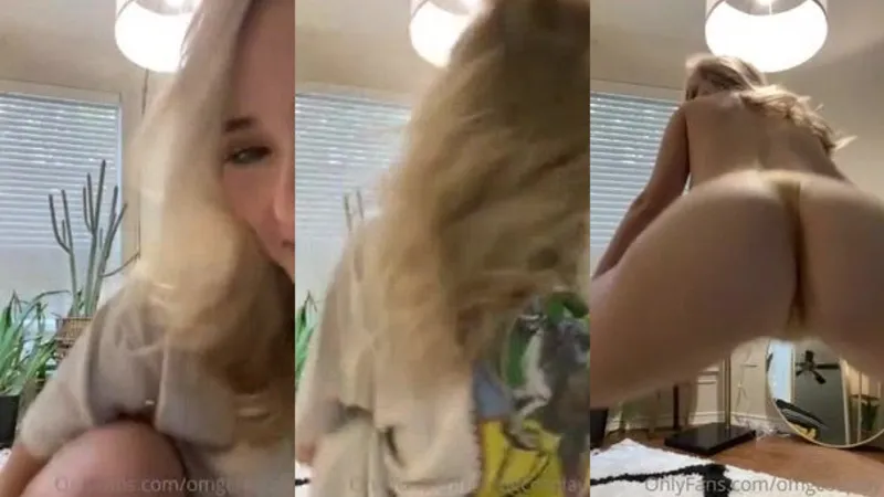 OMGcosplay Teases All in Nude Cosplay Thong Fuck Video