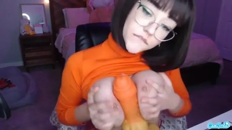 Sabrina Nichole Teases As Velma In Naughty Cosplay Porn Video