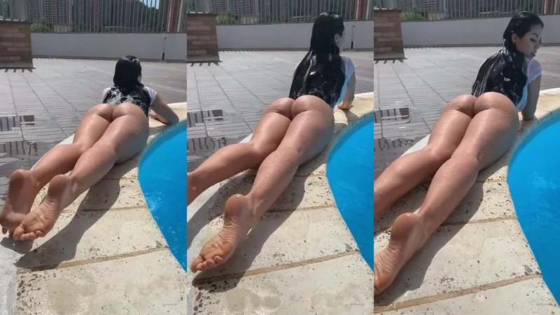 Steffy Moreno Teases Her Tight Ass in Must-Watch Naked Leak Video