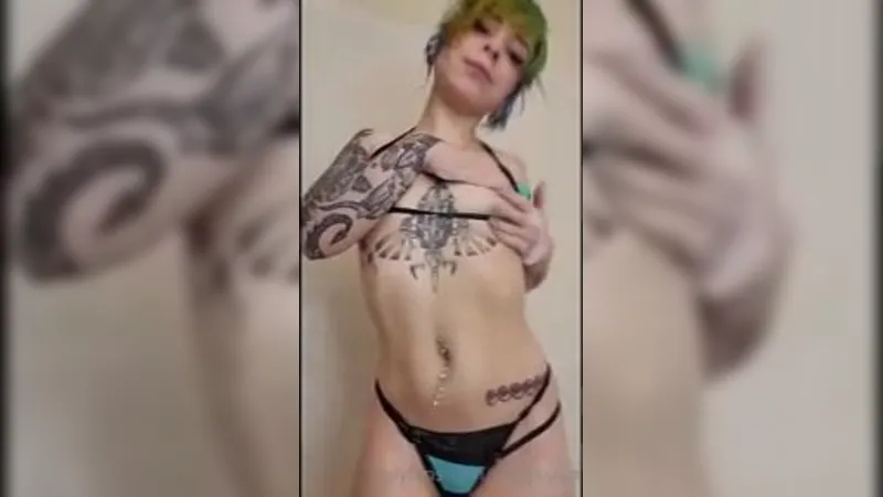 HeyLyssten Leaked Video Nude Shower Striptease Tease