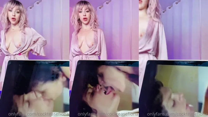 Fiona Tease Wet Messy Facial Money Shot Video