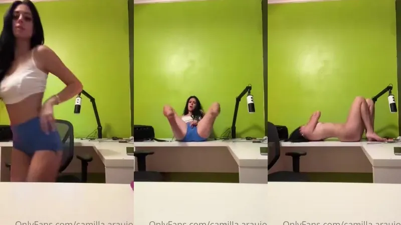 Camilla Araujo Teases with Nude Dildo Sucking in Leaked OnlyFans Video