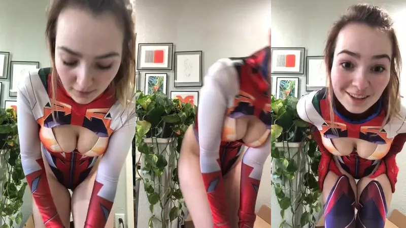 Omgcosplay Stars in Steamy Nude Cosplay Ass Tease Video